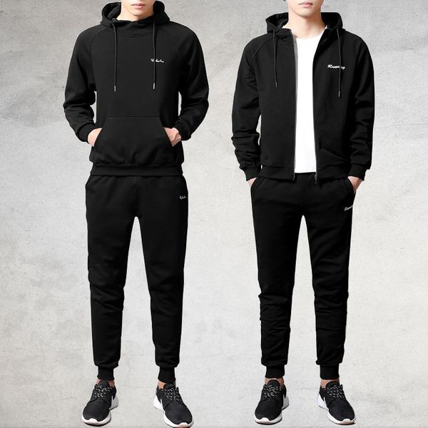 men's tracksuits 2021 autumn casual hooded tracksuit cotton sweatshirt+sweatpants male 2pcs sets men black hoodies sports suit -4xl, Gray
men's tracksuits 2021 autumn casual hooded tracksuit cotton sweatshirt+sweatpants male 2pcs sets men black hoodies sports suit -4xl, Gray