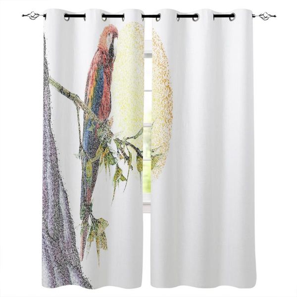 curtain & drapes point painting parrot pattern window curtains polyester fabric living room home decor
curtain & drapes point painting parrot pattern window curtains polyester fabric living room home decor