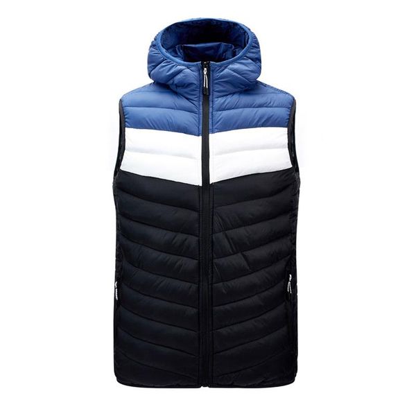 men's vests winter patchwork hooded jackets men thick sleeveless zipper jacket coat male warm windproof waistcoat veste homme, Black;white
men's vests winter patchwork hooded jackets men thick sleeveless zipper jacket coat male warm windproof waistcoat veste homme, Black;white