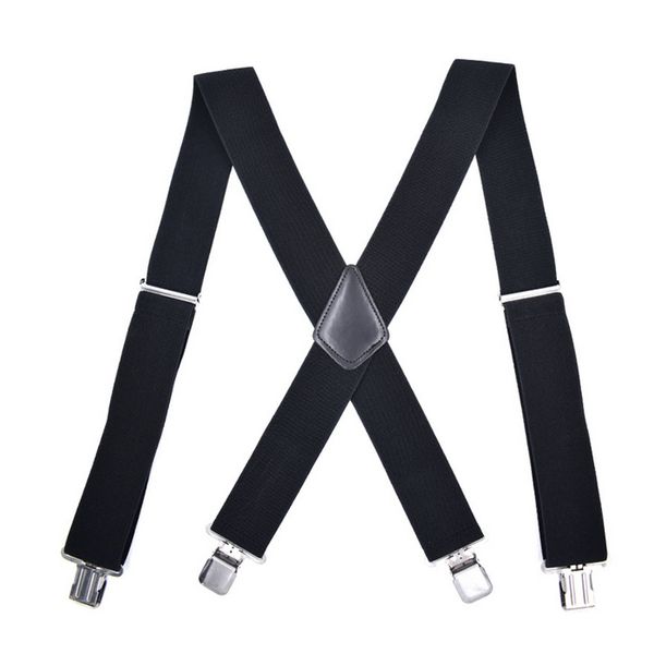 50mm wide elastic adjustable men trouser braces x shape with strong metal clips suspenders tirantes br, Black;white
50mm wide elastic adjustable men trouser braces x shape with strong metal clips suspenders tirantes br, Black;white