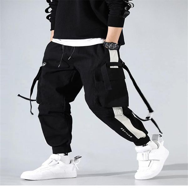 men's pants streetwear pockets 2021 jogger hip hop sweatpants joggers trousers tactical mens cargo harem men clothes, Black
men's pants streetwear pockets 2021 jogger hip hop sweatpants joggers trousers tactical mens cargo harem men clothes, Black