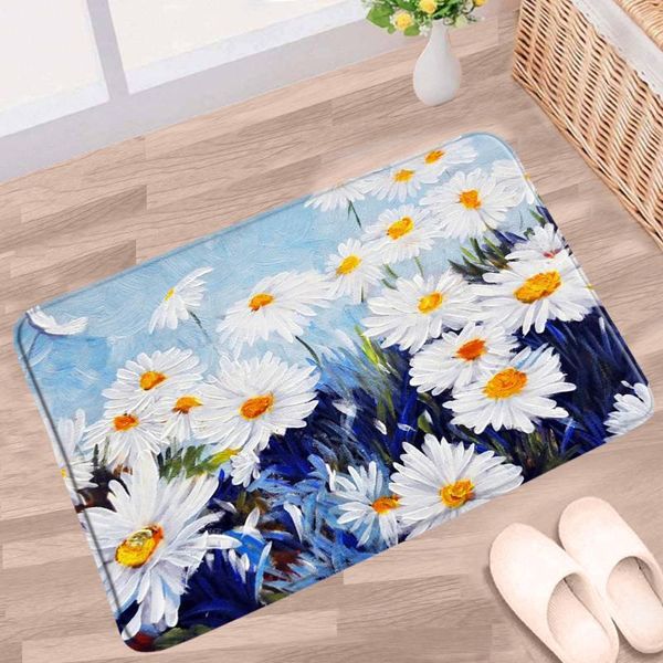 bath mats small daisy mat flower sunflower oil painting floral pattern anti-slip rug flannel bathroom kitchen bedroom entrance carpet
bath mats small daisy mat flower sunflower oil painting floral pattern anti-slip rug flannel bathroom kitchen bedroom entrance carpet