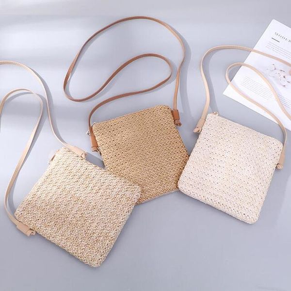 evening bags 2021 women's straw plait small square one shoulder slanted across bag handbag coin purses summer casual sweet holiday tote
evening bags 2021 women's straw plait small square one shoulder slanted across bag handbag coin purses summer casual sweet holiday tote