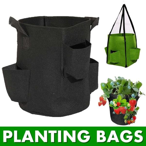 planters & pots diy strawberry growing bag potato grow planter non-woven planting container vegetable gardening jardineria garden living 
planters & pots diy strawberry growing bag potato grow planter non-woven planting container vegetable gardening jardineria garden living