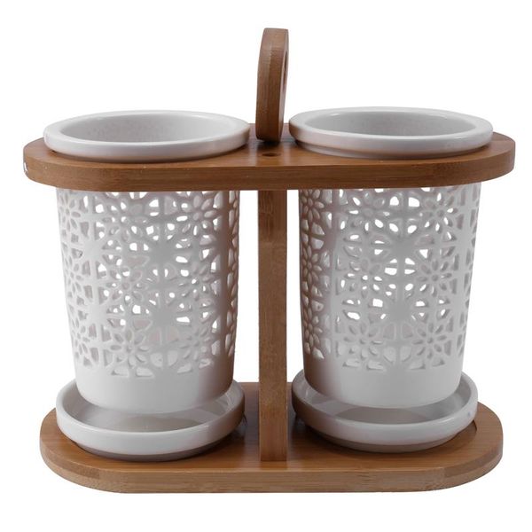 household ceramic chopsticks storage rack double-row drain holder shovel spoon knife fork box kitchen & organization
household ceramic chopsticks storage rack double-row drain holder shovel spoon knife fork box kitchen & organization