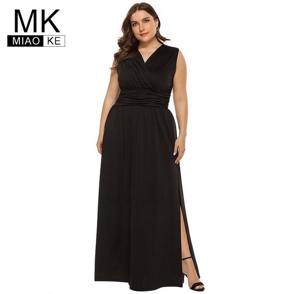 casual dresses 2021 summer womens plus size without sleeve long dress fashion ladies party black, Black;gray
casual dresses 2021 summer womens plus size without sleeve long dress fashion ladies party black, Black;gray