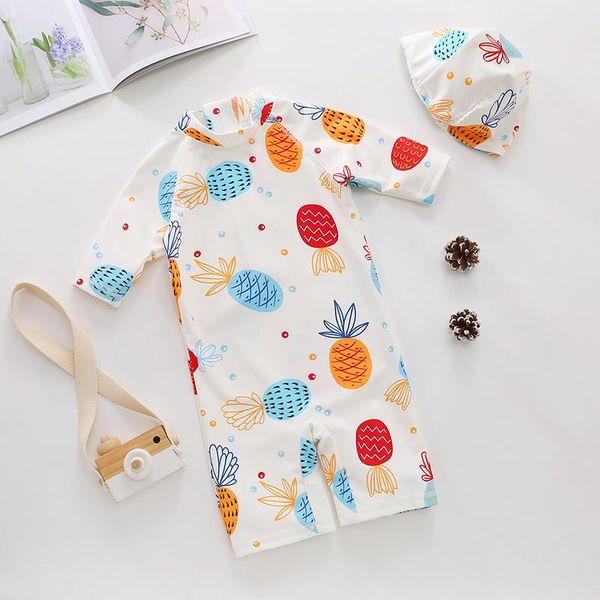 kid baby girl 2pcs bikini swimwear swimsuit cartoon pineapple print romper zipper short sleeve jumpsuit cap swim bathing suit one-pieces, Black
kid baby girl 2pcs bikini swimwear swimsuit cartoon pineapple print romper zipper short sleeve jumpsuit cap swim bathing suit one-pieces, Black