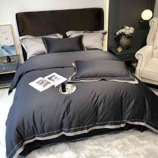 100%egyptian cotton duvet cover ultra soft easy care breathable /king 4pcs dark grey bedding set bed sheet pillowcases
100%egyptian cotton duvet cover ultra soft easy care breathable /king 4pcs dark grey bedding set bed sheet pillowcases