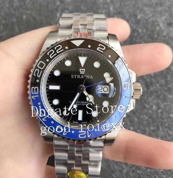men wristwatches men's ceramic bezel automatic cal.3285 movement watch men 904l steel jubilee bracelet gmt pepsi 126710 blnr batman lux, Slivery;brown
men wristwatches men's ceramic bezel automatic cal.3285 movement watch men 904l steel jubilee bracelet gmt pepsi 126710 blnr batman lux, Slivery;brown