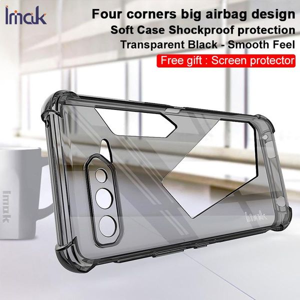 for rog phone 5 / pro ultimate tpu cover imak soft silicone shockproof protect airbag corner cell pouches
for rog phone 5 / pro ultimate tpu cover imak soft silicone shockproof protect airbag corner cell pouches