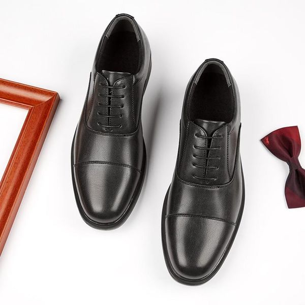 classic lace-up men leather shoes italian design vintage formal male dress business office wedge wedding oxfords, Black
classic lace-up men leather shoes italian design vintage formal male dress business office wedge wedding oxfords, Black