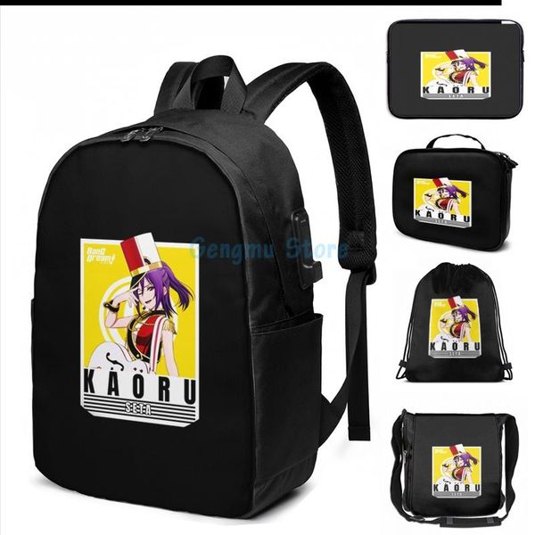 funny graphic print hello happy world kaoru seta card usb charge backpack men school bags women bag travel laptop
funny graphic print hello happy world kaoru seta card usb charge backpack men school bags women bag travel laptop