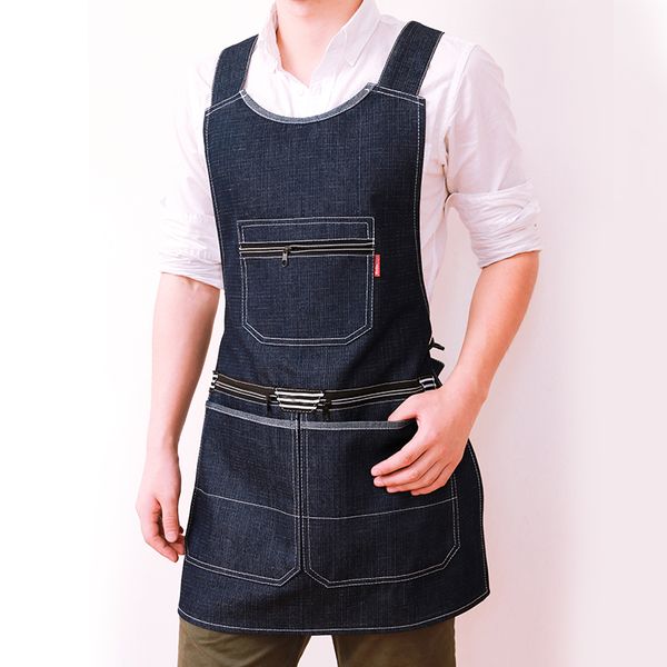 apron jeans korean version of fashion custom logo wear-resistant men and womens work clothes personality milk tea shop barber s
apron jeans korean version of fashion custom logo wear-resistant men and womens work clothes personality milk tea shop barber s
