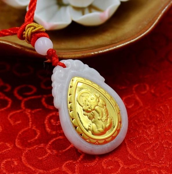 gold inlay and tian yuxi pendant h1# lockets, Silver
gold inlay and tian yuxi pendant h1# lockets, Silver