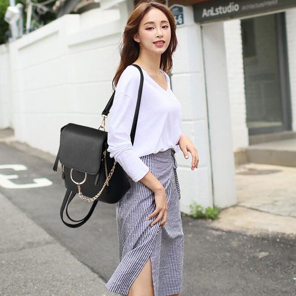 new women backpacks pu leather teenage girls schoolbags ladies shoulder fashion female travel leisure bags book bag
new women backpacks pu leather teenage girls schoolbags ladies shoulder fashion female travel leisure bags book bag