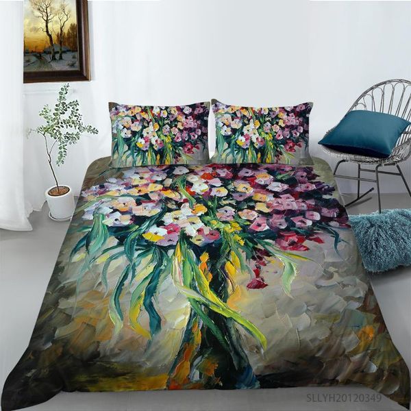 bedding sets 3d colorful flowers oil painting set duvet cover /king sizes quilt/blanket bedclothes
bedding sets 3d colorful flowers oil painting set duvet cover /king sizes quilt/blanket bedclothes