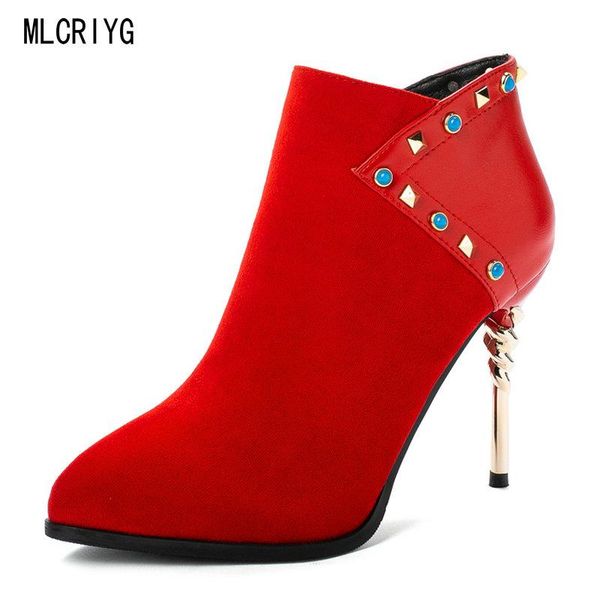 boots nice fashion ankle flock women autumn spring colourful diamond shoes woman high heels office ladies career dress boot, Black
boots nice fashion ankle flock women autumn spring colourful diamond shoes woman high heels office ladies career dress boot, Black