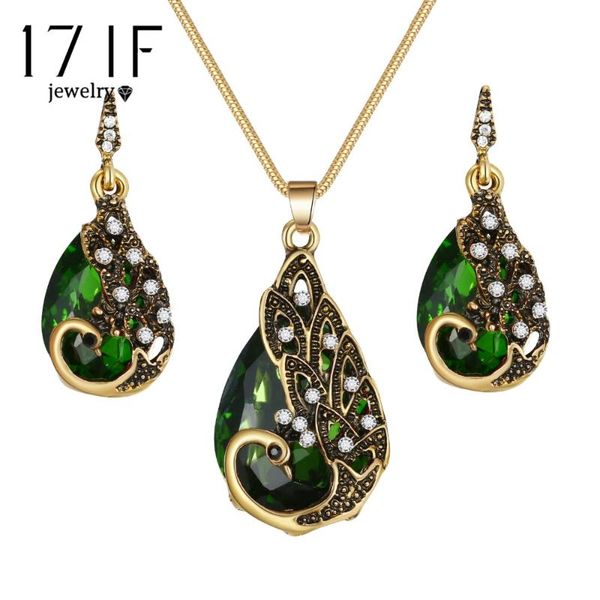 earrings & necklace daxi multiple colors irregularity crystal jewelry sets fashion peacock pattern water drop pendant set, Silver
earrings & necklace daxi multiple colors irregularity crystal jewelry sets fashion peacock pattern water drop pendant set, Silver