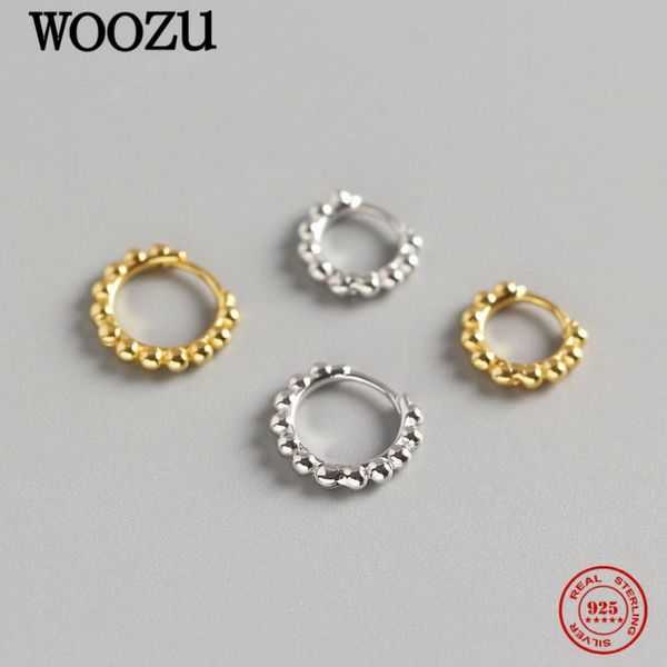 hoop & huggie woozu real 925 sterling silver minimalist glossy round beads earrings for women party korean kid ear buckle jewelry gifts, Golden;silver
hoop & huggie woozu real 925 sterling silver minimalist glossy round beads earrings for women party korean kid ear buckle jewelry gifts, Golden;silver
