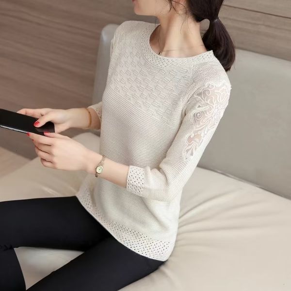 women's sweaters fine female spring mesh pull mid-mango fashion girl's cool neck jumpers summer pullovers blouses 468v, White;black
women's sweaters fine female spring mesh pull mid-mango fashion girl's cool neck jumpers summer pullovers blouses 468v, White;black