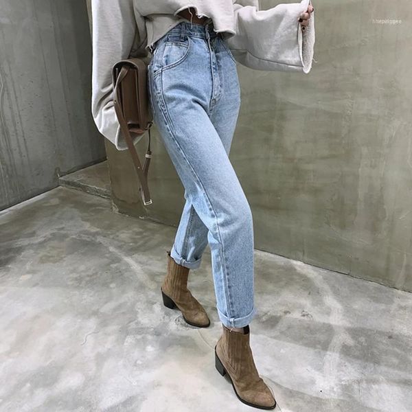 men's pants 2021 retro high waist straight jeans women's streetwear loose cowgirl button zipper ladies1, Black
men's pants 2021 retro high waist straight jeans women's streetwear loose cowgirl button zipper ladies1, Black
