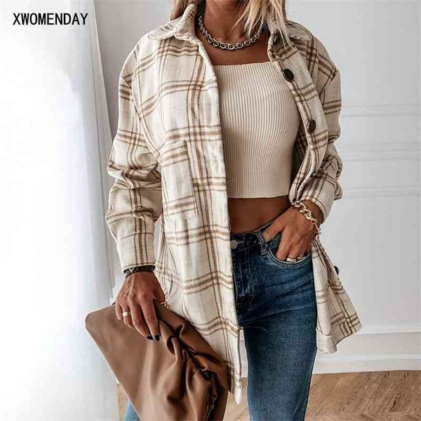 autumn spring long plaid shirt women casual white long sleeve pocket button up collared shirt clothes fashion new fall 210409
autumn spring long plaid shirt women casual white long sleeve pocket button up collared shirt clothes fashion new fall 210409