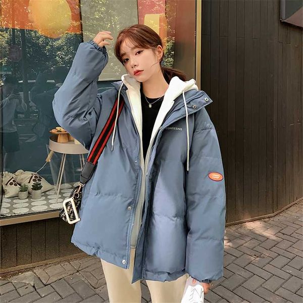 women's down feather jackets coat winter baggy thick warm bubble plus size oversized female puffer cotton padded jacket outwear 211216, Black
women's down feather jackets coat winter baggy thick warm bubble plus size oversized female puffer cotton padded jacket outwear 211216, Black