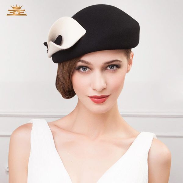 stingy brim hats autumn and winter british fashion hat female woolen lady warm fedoras wool cap girls party berets b-7549, Blue;gray
stingy brim hats autumn and winter british fashion hat female woolen lady warm fedoras wool cap girls party berets b-7549, Blue;gray