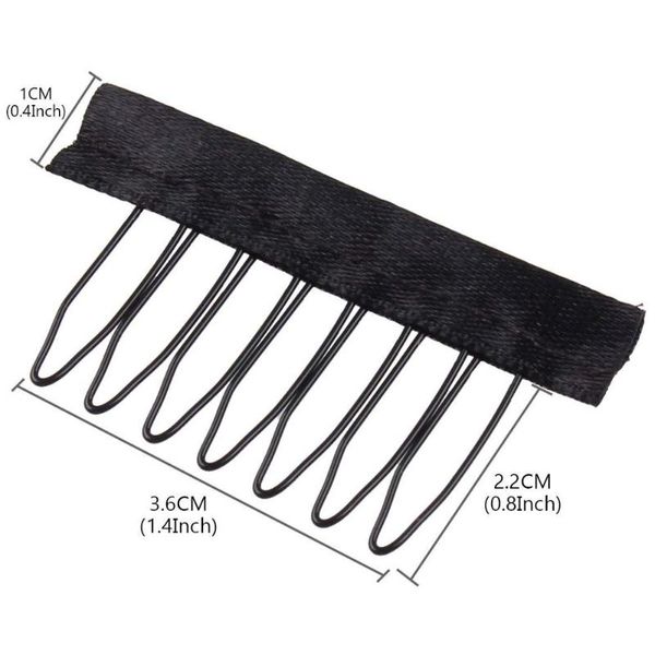 clip in/on hair extensions xtrend 10-500pcs 7 theeth stainless steel for caps clips strong black lace comb, Black;brown
clip in/on hair extensions xtrend 10-500pcs 7 theeth stainless steel for caps clips strong black lace comb, Black;brown