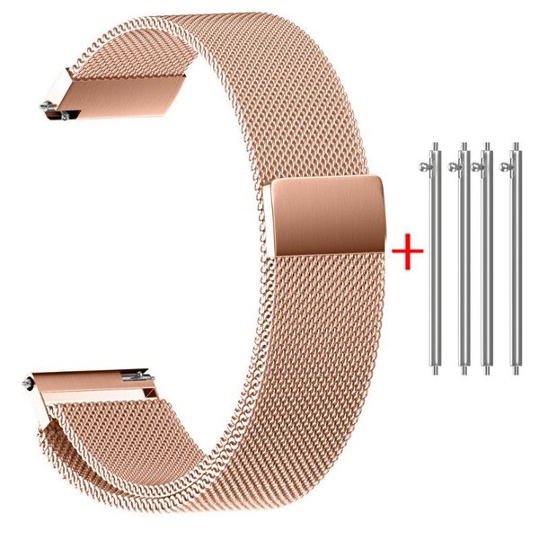 watch bands 2021 rose gold milanese magnetic loop stainless steel strap 22/20/18/16/14mm 11.20, Black;brown 
watch bands 2021 rose gold milanese magnetic loop stainless steel strap 22/20/18/16/14mm 11.20, Black;brown
