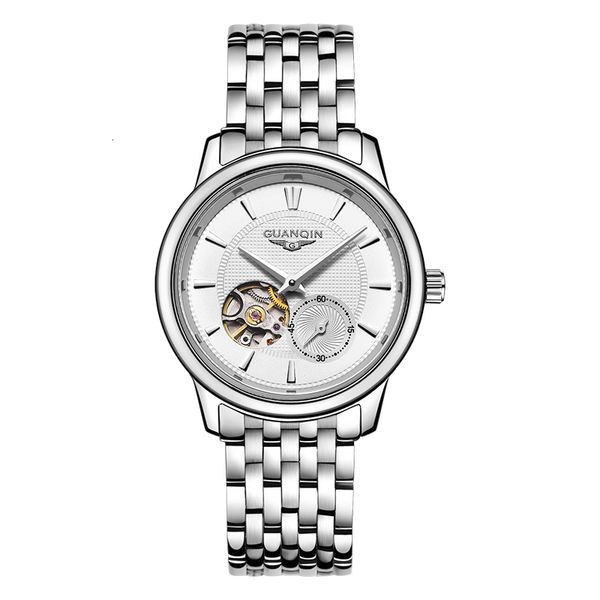watch guanqin strap es chronograph stainless steel waterproof men date luminous fashion business automatic for, Slivery;brown
watch guanqin strap es chronograph stainless steel waterproof men date luminous fashion business automatic for, Slivery;brown