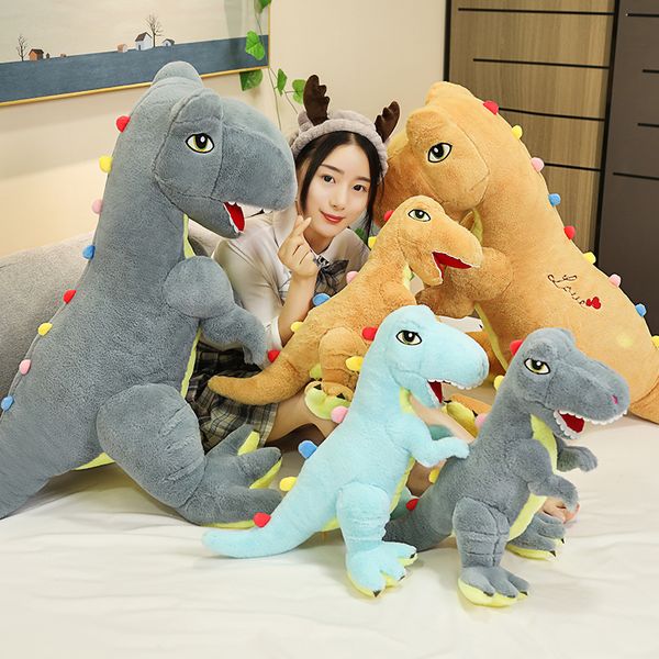 45cm/65cm kawaii standing plush dinosaur faux bunny plush fully stuffed pp cotton brown blue grey dino cartoon plushie
45cm/65cm kawaii standing plush dinosaur faux bunny plush fully stuffed pp cotton brown blue grey dino cartoon plushie