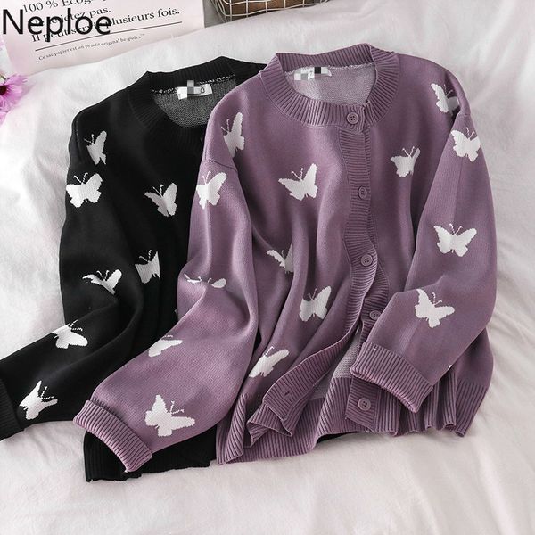 neploe sweaters woman coat long sleeve knitted cardigan fall women clothing print butterfly loose o-neck outwear 1g692 210423, White
neploe sweaters woman coat long sleeve knitted cardigan fall women clothing print butterfly loose o-neck outwear 1g692 210423, White