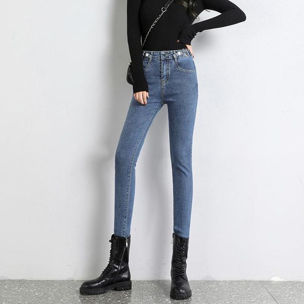 women bodycon cropped jeans leggings pants female long high waist slim trousers lady winter slack pencil jeansy women's & capris, Black;white
women bodycon cropped jeans leggings pants female long high waist slim trousers lady winter slack pencil jeansy women's & capris, Black;white