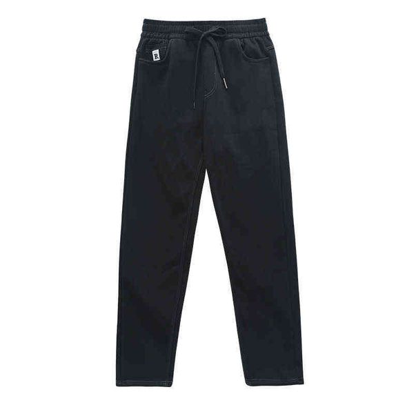 cashmere high waist jeans women's autumn and winter clothes 2021 loose straight tube thin harlan dad radish pants, Black;white
cashmere high waist jeans women's autumn and winter clothes 2021 loose straight tube thin harlan dad radish pants, Black;white