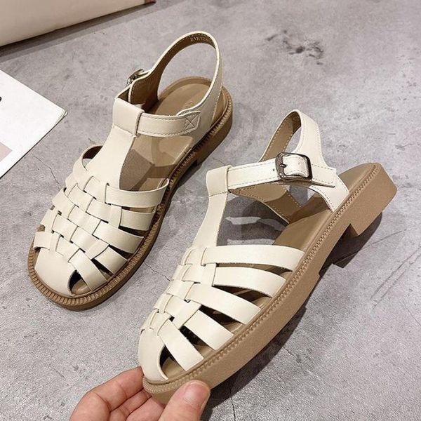 dress shoes female sandal comfort breathable closed toe 2021 women's retro gladiator ytmtloy buckle strap sadalias femininas sapatos, Black
dress shoes female sandal comfort breathable closed toe 2021 women's retro gladiator ytmtloy buckle strap sadalias femininas sapatos, Black
