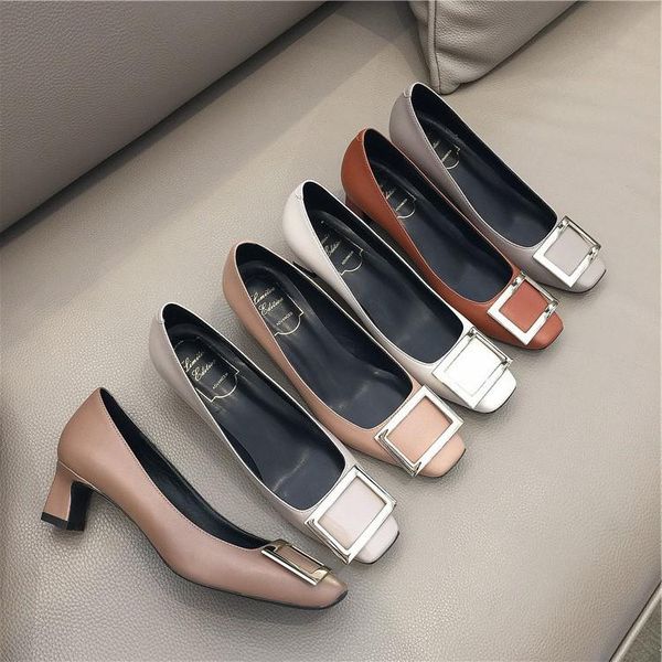 women pumps geunine leather high heels est summer shoes comfortable wedding party buckle decor dress, Black
women pumps geunine leather high heels est summer shoes comfortable wedding party buckle decor dress, Black