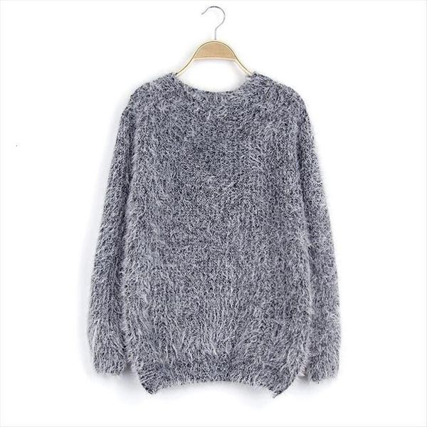 pullovers autumn winter women womens sweater o neck loose knitted ladies female plus size casual solid color plush qwe, White;black
pullovers autumn winter women womens sweater o neck loose knitted ladies female plus size casual solid color plush qwe, White;black