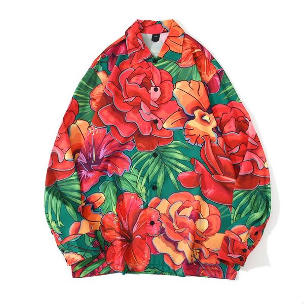 men's casual shirts don't worry be happy exquisite flower pattern long sleeve shirt arrival 2021 quality soft comfortable camisa, White;black
men's casual shirts don't worry be happy exquisite flower pattern long sleeve shirt arrival 2021 quality soft comfortable camisa, White;black