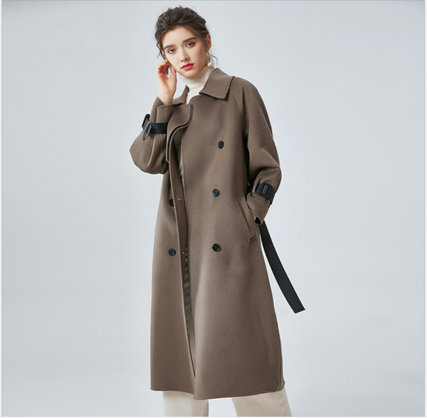 women's trench coats women winter coat arrival jacket fashion cashmere wool outerwear female long thick clothes warm woolen overcoat, Tan;black
women's trench coats women winter coat arrival jacket fashion cashmere wool outerwear female long thick clothes warm woolen overcoat, Tan;black