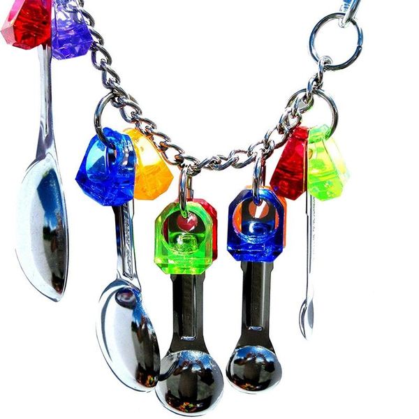 other bird supplies toys swing parrot cage spoon bell hanging climb pet cockatiel parakeet african grey bites chew sound t
other bird supplies toys swing parrot cage spoon bell hanging climb pet cockatiel parakeet african grey bites chew sound t