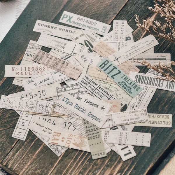 gift wrap 70pcs vintage word washi paper stickers kits die cut for diy scrapbooking junk journal planner po sticker card making
gift wrap 70pcs vintage word washi paper stickers kits die cut for diy scrapbooking junk journal planner po sticker card making