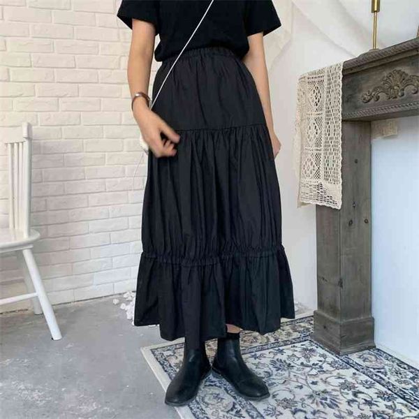 hzirip sweet brief ruffles elastic waist all-match gentle women casual high waist stylish vintage skirts 210408, Black
hzirip sweet brief ruffles elastic waist all-match gentle women casual high waist stylish vintage skirts 210408, Black