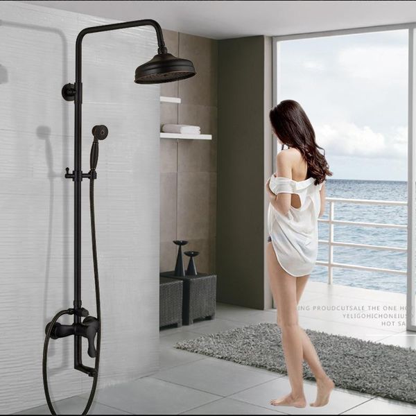 uthyner 8 "rain shower faucet bathroom set wall mounted mixer with hand sprayer 3-model switch & cold water sets
uthyner 8 "rain shower faucet bathroom set wall mounted mixer with hand sprayer 3-model switch & cold water sets