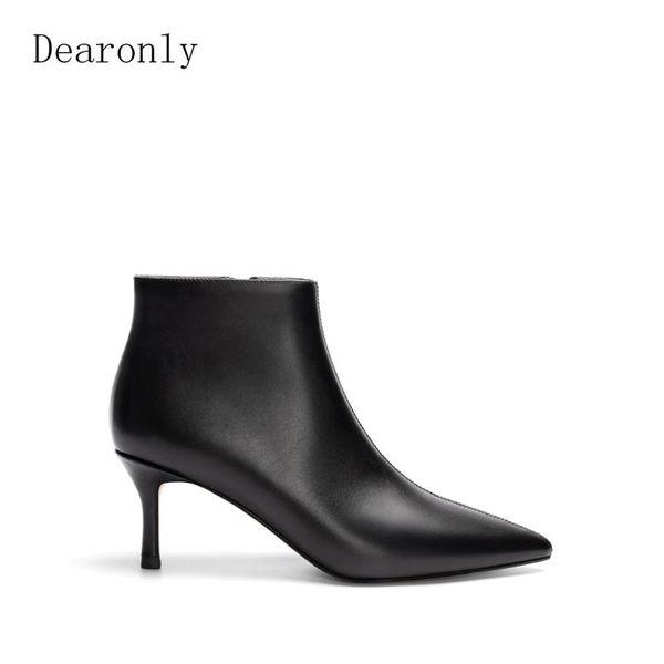 boots dearonly stiletto high heel pointed toe side zipper women ankle basic shoes for, Black
boots dearonly stiletto high heel pointed toe side zipper women ankle basic shoes for, Black