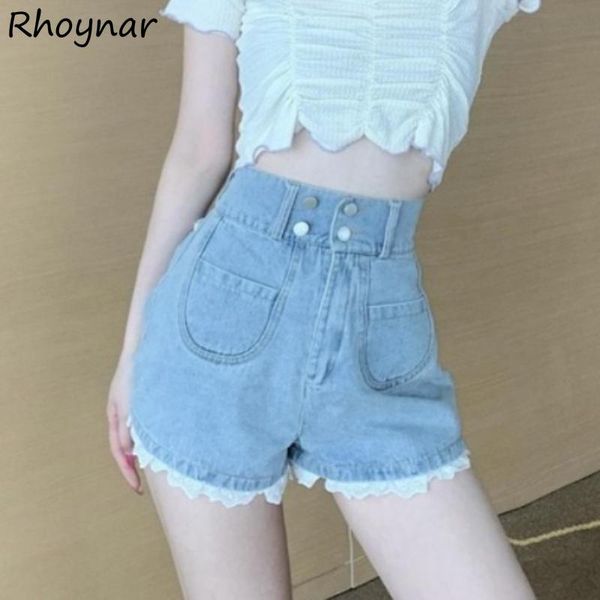 women's shorts women lace all-match pockets girls comfortable solid simple 4 styles cute leisure korean style high waist fit summer, White;black
women's shorts women lace all-match pockets girls comfortable solid simple 4 styles cute leisure korean style high waist fit summer, White;black