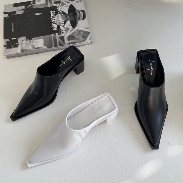 boots slope 2021 same style square head heel muller fashionable wear flat bottom, Black
boots slope 2021 same style square head heel muller fashionable wear flat bottom, Black