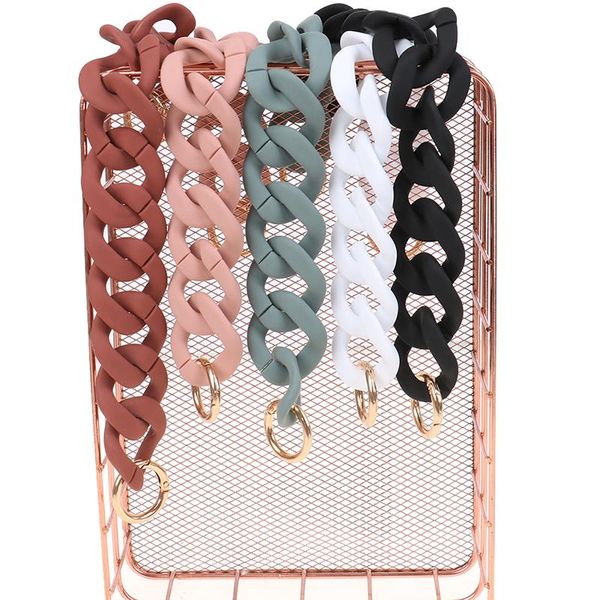 bag parts & accessories 30cm/41cm diy fashion colorful detachable acrylic chain handle fish bone plastic strap shoulder bags for women 1 pc, Black
bag parts & accessories 30cm/41cm diy fashion colorful detachable acrylic chain handle fish bone plastic strap shoulder bags for women 1 pc, Black