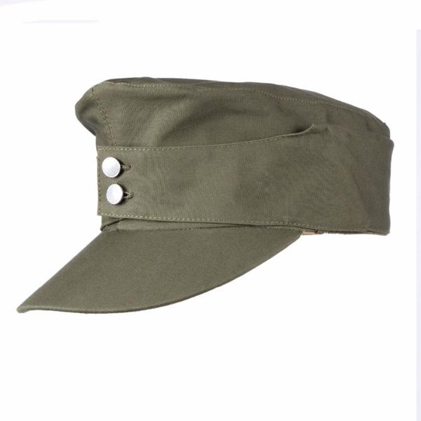 army em summer panzer m43 field cotton cap wide brim hats, Blue;gray