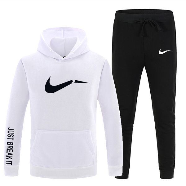 mens tracksuit fall/winter sports pullover sweater trousers fashion drawstring pocket hoodie two-piece suit, Gray
mens tracksuit fall/winter sports pullover sweater trousers fashion drawstring pocket hoodie two-piece suit, Gray